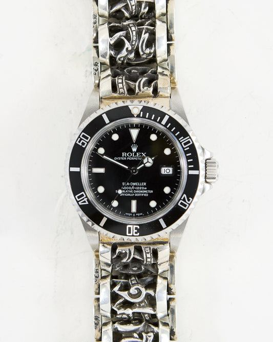 CHROME HEARTS ROLEX SEA-DWELLER WITH BOX & PAPERS