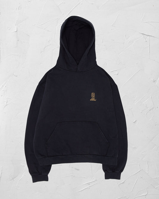 VERY SPECIAL - SCRIPT HOODIE - BLACK