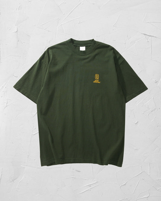 VERY SPECIAL - SCRIPT TEE - GREEN