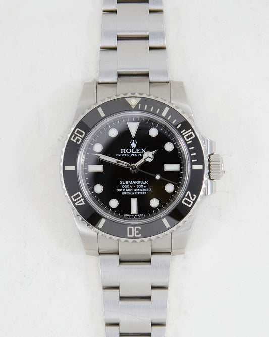 ROLEX SUBMARINER CERAMIC ON OYSTER BRACELET